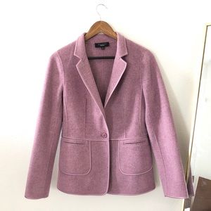 Talbots Light Purple Wool Blazer Jacket